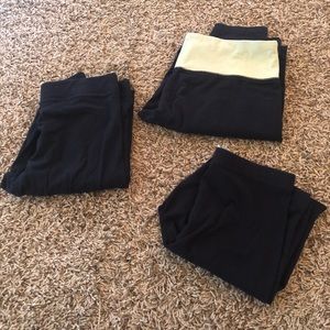 3 pairs of leggings
